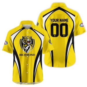 Richmond Tigers AFL Exclusive Logo Hawaiian Shirt QTVA250625AFL03RICH-HW