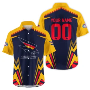 Adelaide Crows AFL Exclusive Logo Hawaiian Shirt QTVA270625AFL04ADEL-HW
