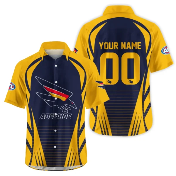 Adelaide Crows AFL Exclusive Logo Hawaiian Shirt QTVA280625AFL05ADEL-HW