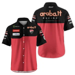 Ducati Lenovo Team Exclusive Logo Hawaiian Shirt QTVAGP060625A3DUC-HW