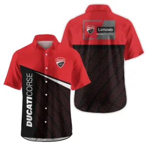 Ducati Lenovo Team Exclusive Logo Hawaiian Shirt QTVAGP110625A12DUC-HW