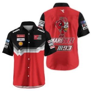 Marc Márquez Ducati Lenovo Team Exclusive Logo Hawaiian Shirt QTVAGP110625A14DUC-HW