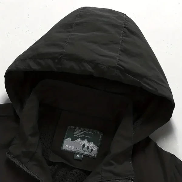 Titleist Exclusive Logo Waterproof Outdoor Jacket QTGF210525A2TL - Black - Image 4