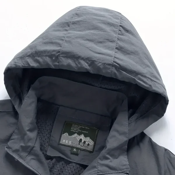 Titleist Exclusive Logo Waterproof Outdoor Jacket QTGF210525A2TL - Gray - Image 4