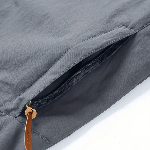 Holden Colorado Exclusive Logo Waterproof Outdoor Jacket QTUT170525A2HC - Gray - Image 9