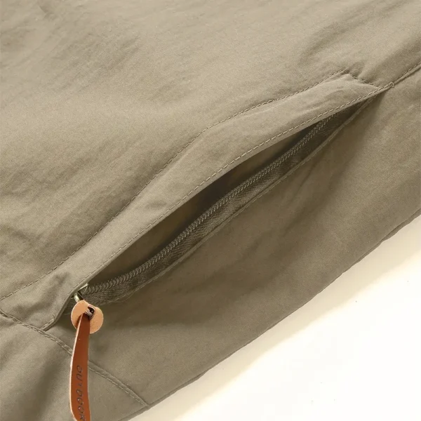 RAM Trucks Exclusive Logo Waterproof Outdoor Jacket QTUT170525A2RAM - Khaki - Image 8