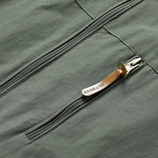 Titleist Exclusive Logo Waterproof Outdoor Jacket QTGF210525A2TL - Army Green - Image 7