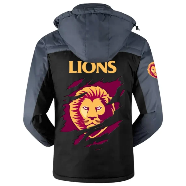 Brisbane Lions Exclusive Logo Plush Charging Suit AFL QTVA230625AFL01BL - Black - Image 3