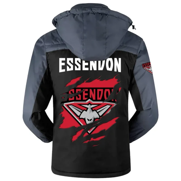 Essendon Bombers Exclusive Logo Plush Charging Suit AFL QTVA230625AFL01ESS - Black - Image 3