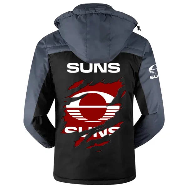 Gold Coast SUNS Exclusive Logo Plush Charging Suit AFL QTVA230625AFL01GCFC - Black - Image 3
