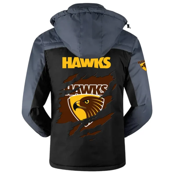 Hawthorn Hawks Exclusive Logo Plush Charging Suit AFL QTVA230625AFL01HAW - Black - Image 3
