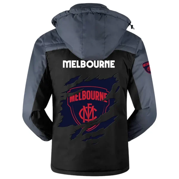 Melbourne Demons Exclusive Logo Plush Charging Suit AFL QTVA230625AFL01MELB - Black - Image 3