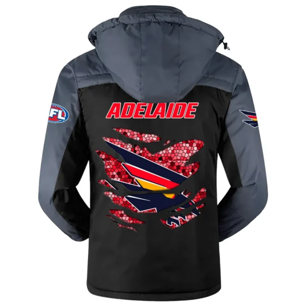 Adelaide Crows Exclusive Logo Plush Charging Suit AFL QTVA240625AFL02ADEL - Black - Image 3