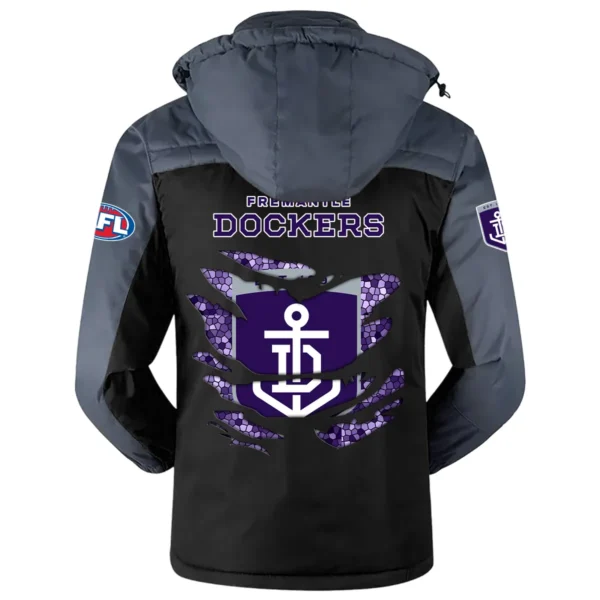 Fremantle Dockers Exclusive Logo Plush Charging Suit AFL QTVA240625AFL02FRE - Black - Image 3
