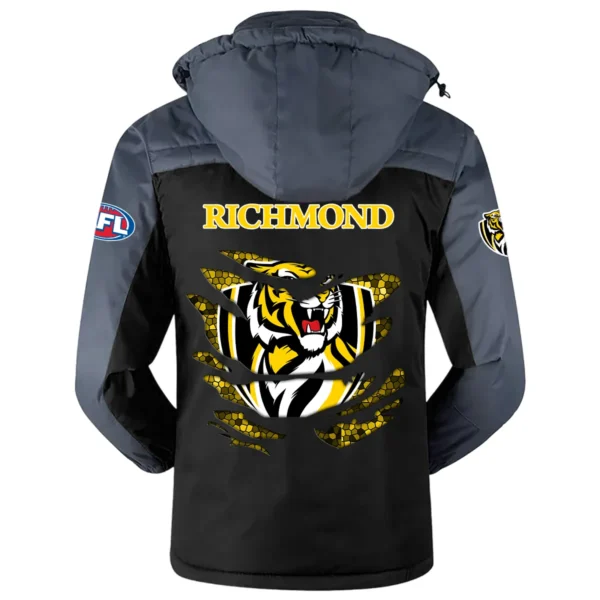 Richmond Tigers Exclusive Logo Plush Charging Suit AFL QTVA240625AFL02RICH - Black - Image 3
