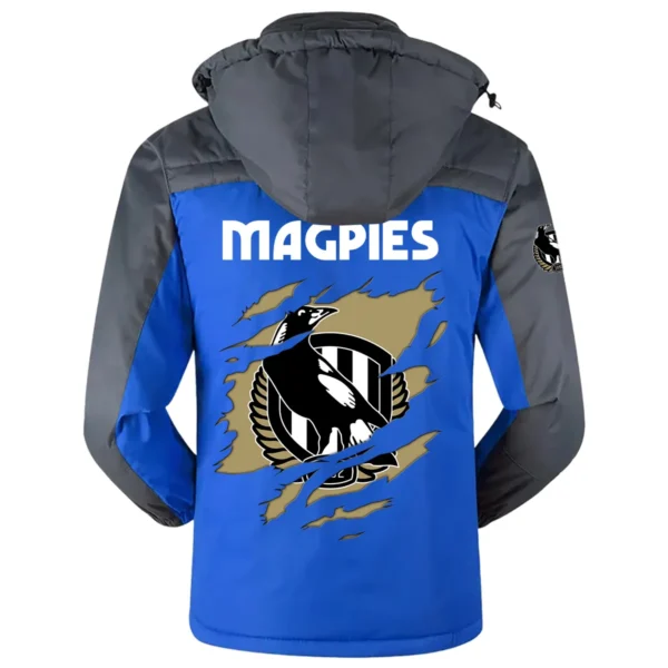 Collingwood Magpies Exclusive Logo Plush Charging Suit AFL QTVA230625AFL01COLL - Blue - Image 3