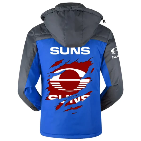 Gold Coast SUNS Exclusive Logo Plush Charging Suit AFL QTVA230625AFL01GCFC - Blue - Image 3