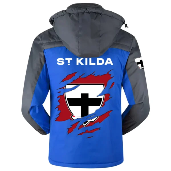 St Kilda Saints Exclusive Logo Plush Charging Suit AFL QTVA230625AFL01STK - Blue - Image 3