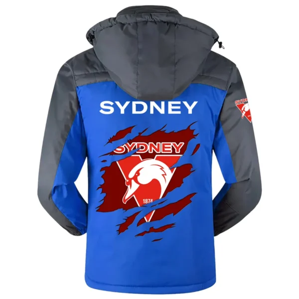 Sydney Swans Exclusive Logo Plush Charging Suit AFL QTVA230625AFL01SYD - Blue - Image 3