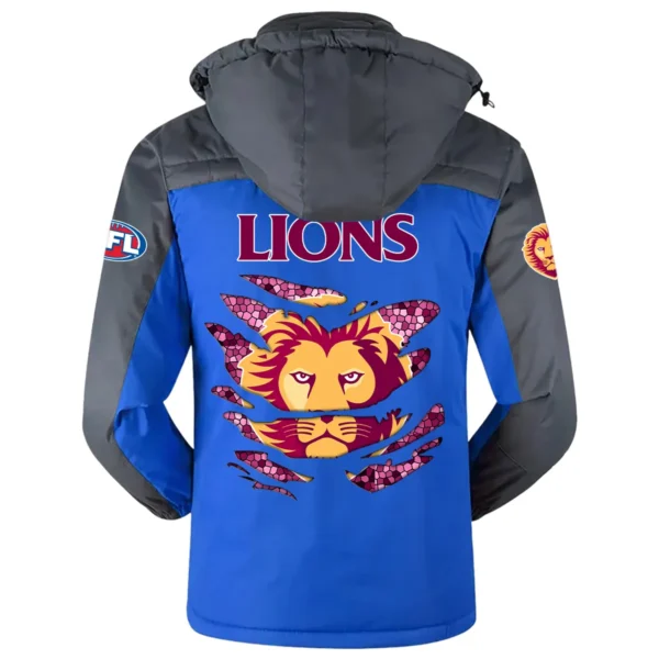 Brisbane Lions Exclusive Logo Plush Charging Suit AFL QTVA240625AFL02BL - Blue - Image 3