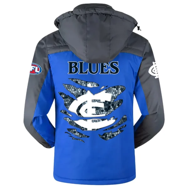 Carlton Blues Exclusive Logo Plush Charging Suit AFL QTVA240625AFL02CARL - Blue - Image 3