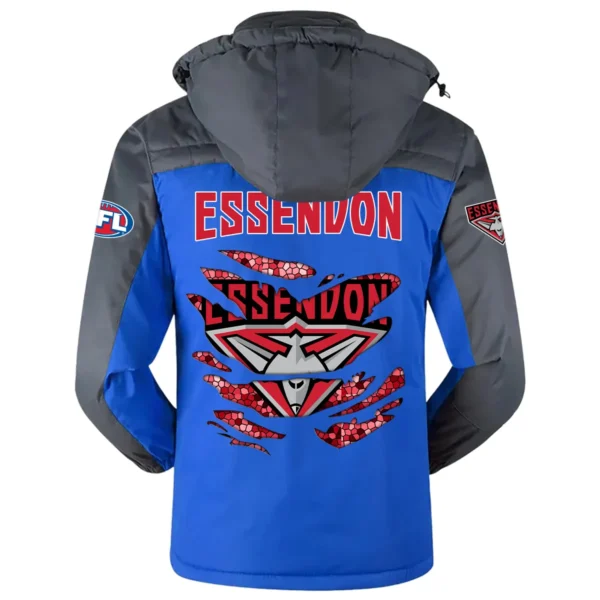 Essendon Bombers Exclusive Logo Plush Charging Suit AFL QTVA240625AFL02ESS - Blue - Image 3