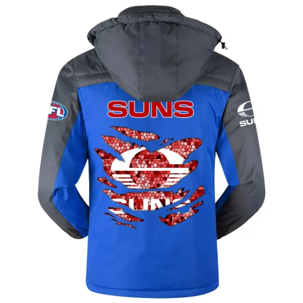 Gold Coast SUNS Exclusive Logo Plush Charging Suit AFL QTVA240625AFL02GCFC - Blue - Image 3