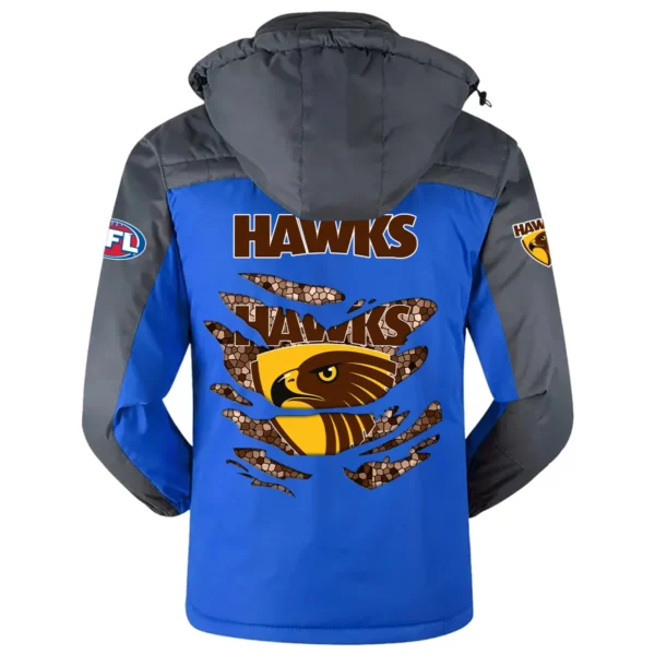 Hawthorn Hawks Exclusive Logo Plush Charging Suit AFL QTVA240625AFL02HAW - Blue - Image 3