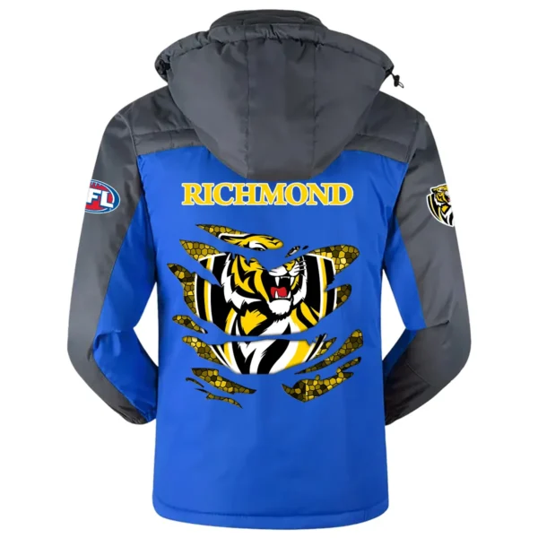 Richmond Tigers Exclusive Logo Plush Charging Suit AFL QTVA240625AFL02RICH - Blue - Image 3