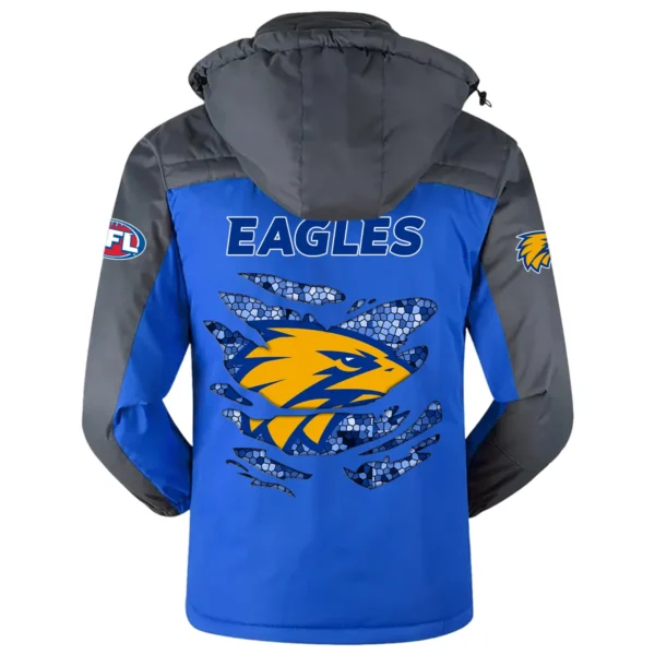 West Coast Eagles Exclusive Logo Plush Charging Suit AFL QTVA240625AFL02WCE - Blue - Image 3