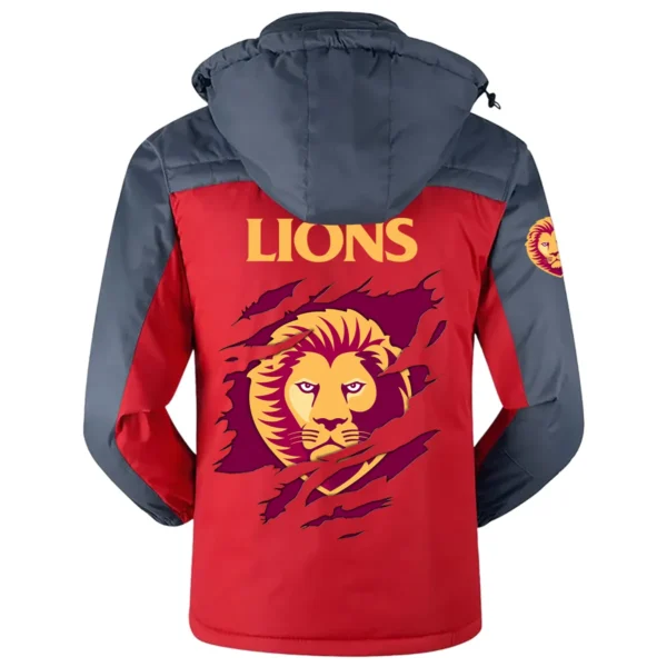 Brisbane Lions Exclusive Logo Plush Charging Suit AFL QTVA230625AFL01BL - Red - Image 3