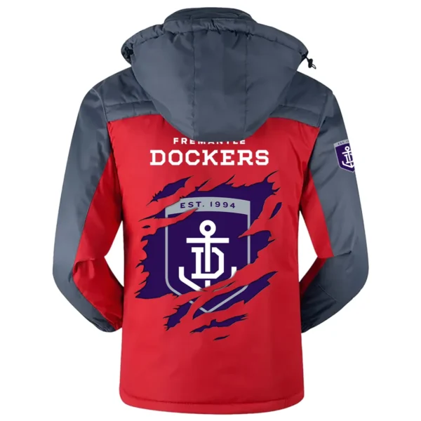 Fremantle Dockers Exclusive Logo Plush Charging Suit AFL QTVA230625AFL01FRE - Red - Image 3