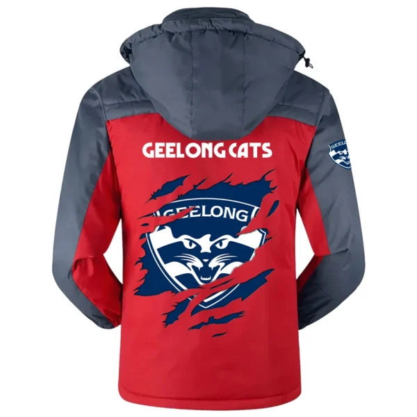 Geelong Cats Exclusive Logo Plush Charging Suit AFL QTVA230625AFL01GEEL - Red - Image 3