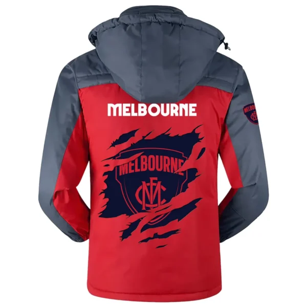 Melbourne Demons Exclusive Logo Plush Charging Suit AFL QTVA230625AFL01MELB - Red - Image 3