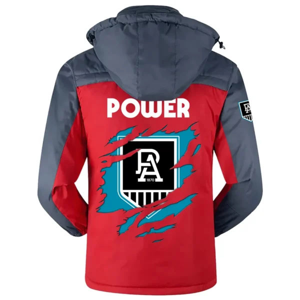 Port Adelaide Power Exclusive Logo Plush Charging Suit AFL QTVA230625AFL01PORT - Red - Image 3