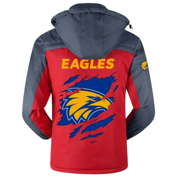 Western Bulldogs Exclusive Logo Plush Charging Suit AFL QTVA230625AFL01WB - Red - Image 3