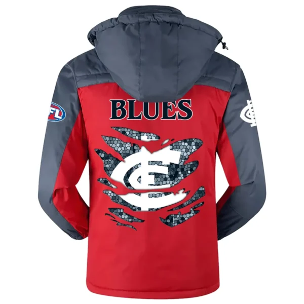Carlton Blues Exclusive Logo Plush Charging Suit AFL QTVA240625AFL02CARL - Red - Image 3