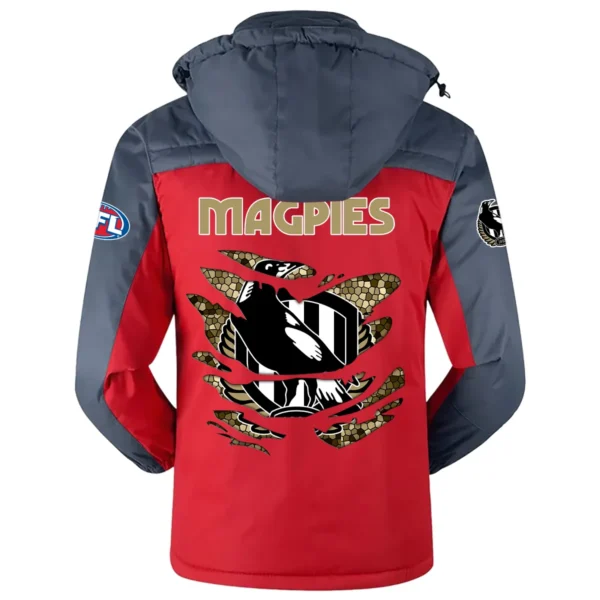 Collingwood Magpies Exclusive Logo Plush Charging Suit AFL QTVA240625AFL02COLL - Red - Image 3