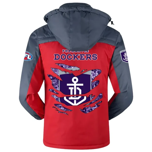 Fremantle Dockers Exclusive Logo Plush Charging Suit AFL QTVA240625AFL02FRE - Red - Image 3