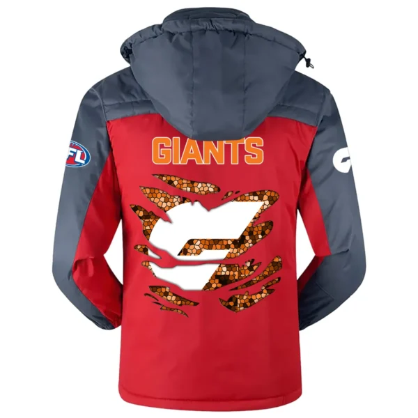 GWS Giants Exclusive Logo Plush Charging Suit AFL QTVA240625AFL02GWS - Red - Image 3