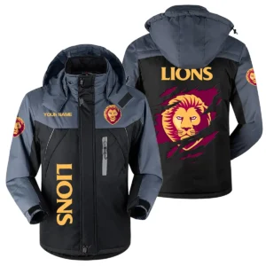 Brisbane Lions Exclusive Logo Plush Charging Suit AFL QTVA230625AFL01BL - Black