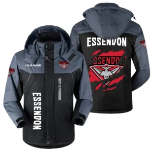 Essendon Bombers Exclusive Logo Plush Charging Suit AFL QTVA230625AFL01ESS - Black