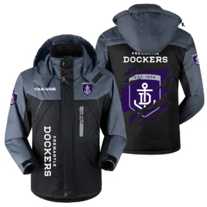 Fremantle Dockers Exclusive Logo Plush Charging Suit AFL QTVA230625AFL01FRE - Black