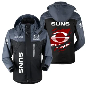 Gold Coast SUNS Exclusive Logo Plush Charging Suit AFL QTVA230625AFL01GCFC - Black