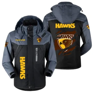 Hawthorn Hawks Exclusive Logo Plush Charging Suit AFL QTVA230625AFL01HAW - Black