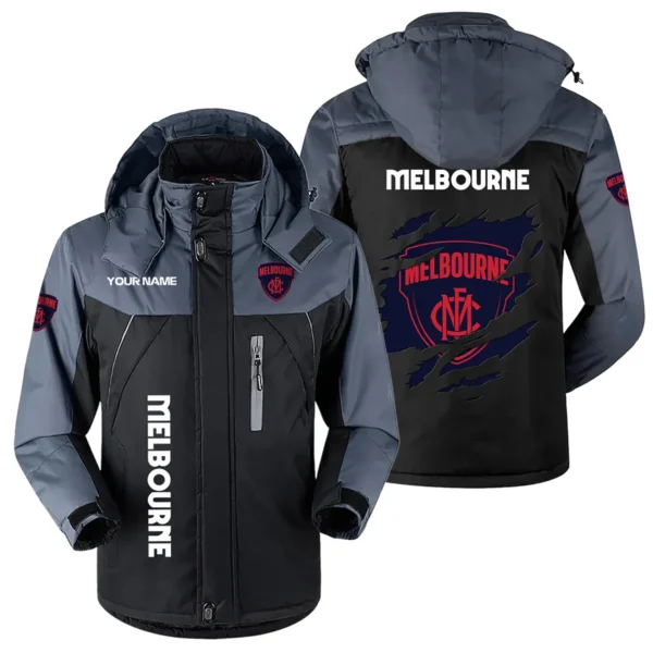 Melbourne Demons Exclusive Logo Plush Charging Suit AFL QTVA230625AFL01MELB - Black
