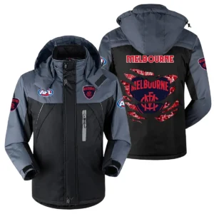 Melbourne Demons Exclusive Logo Plush Charging Suit AFL QTVA240625AFL02MELB - Black