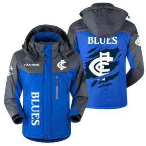 Carlton Blues Exclusive Logo Plush Charging Suit AFL QTVA230625AFL01CARL - Blue