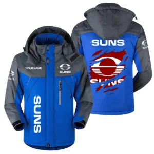 Gold Coast SUNS Exclusive Logo Plush Charging Suit AFL QTVA230625AFL01GCFC - Blue