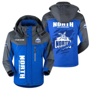 North Melbourne Kangaroos Exclusive Logo Plush Charging Suit AFL QTVA230625AFL01NMFC - Blue
